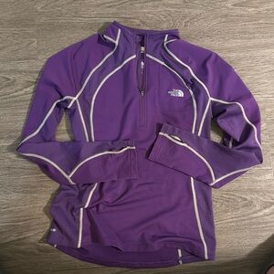 North Face 1/4 zip